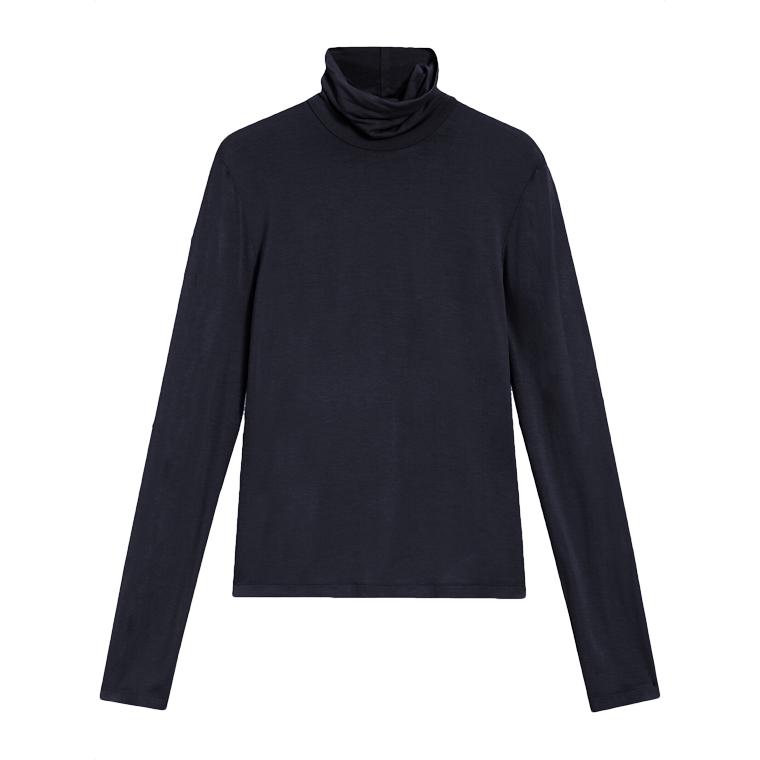 Max Mara Dede Stretch Jersey T-shirt, Navy